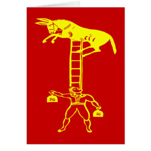 Equilibrando um ~ vivo do asno MUDE o cartão da