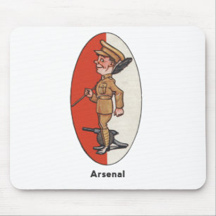 Equipa de futebol inglesa - arsenal Mousepad