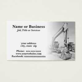 equipamento de construção de retroescavação a pret