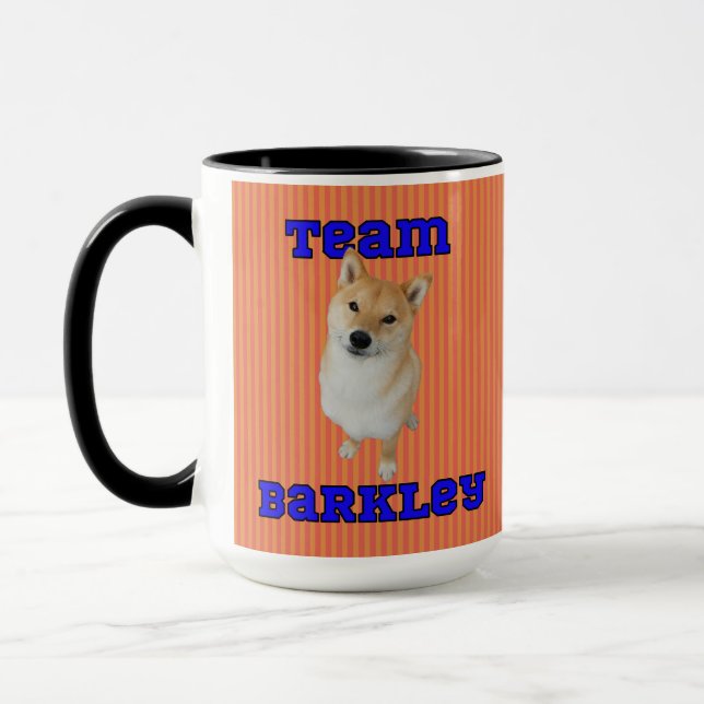 Equipe Barkley - caneca da campainha de 15 onças (Esquerda)