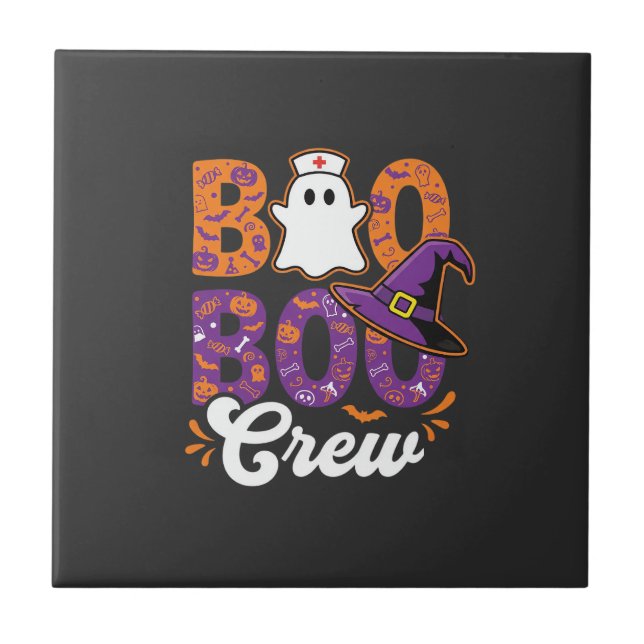 Equipe Boo Boo Design de Fantasma de Enfermeira de (Frente)