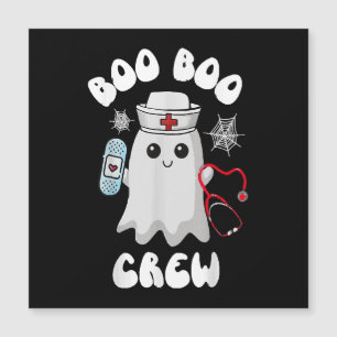 Equipe Boo Boo Enfermeira Fofa Fantasma Halloween