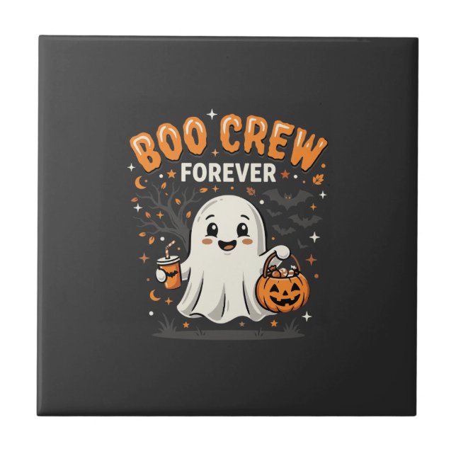 Equipe Boo para Sempre Design de Fantasma de Hallo (Frente)