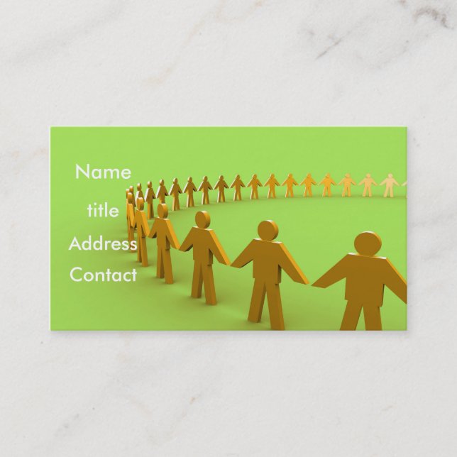 Equipe - cartão de visita (Frente)