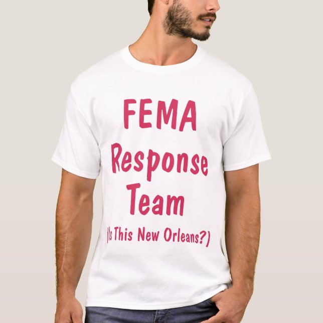 Equipe da resposta do FEMA, camisa (Frente)
