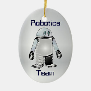 Equipe da robótica ou ornamento personalizado