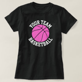 Equipe de Basquete Rosa, Camisetas de Números de J