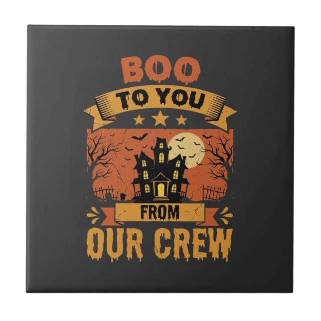 Equipe de Casa Assombrada de Boo To You no Hallowe (Frente)