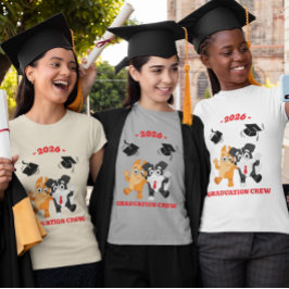 Equipe de Formatura de 2026 Cachorro de Desenho An