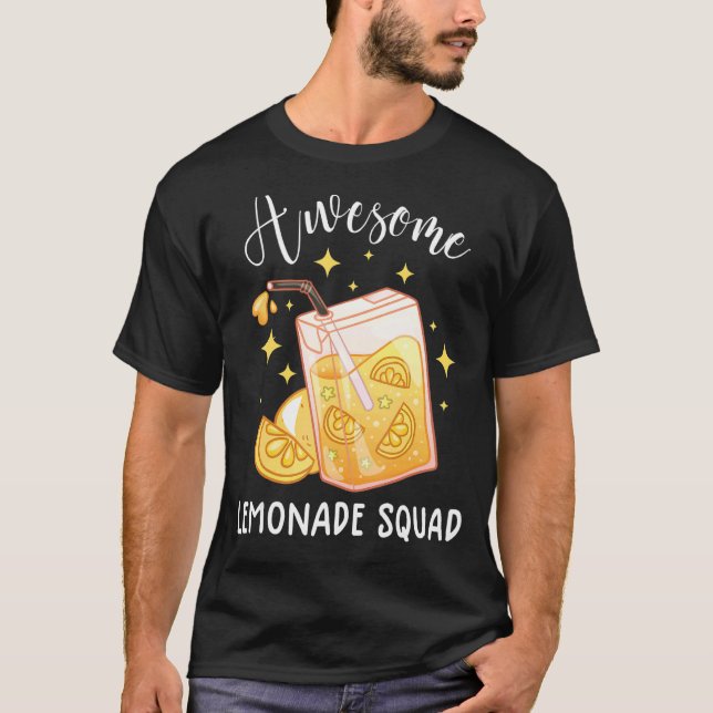 Equipe de Limonada Incrível Camiseta Divertida de  (Frente)