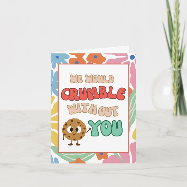 Equipe de negócios divertida Cartões de agradecime (Frente)