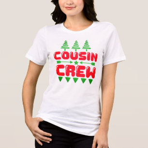 Equipe de Primos Natal Família Design Combinando-8