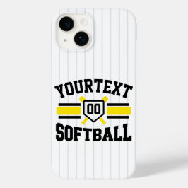 Equipe de Varsity do Softball Player de NOME DE AD