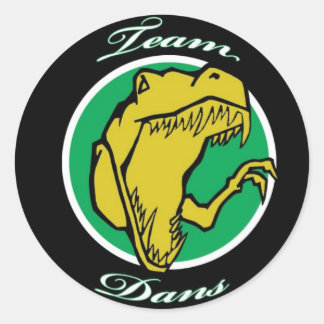 Equipe negra no adesivo