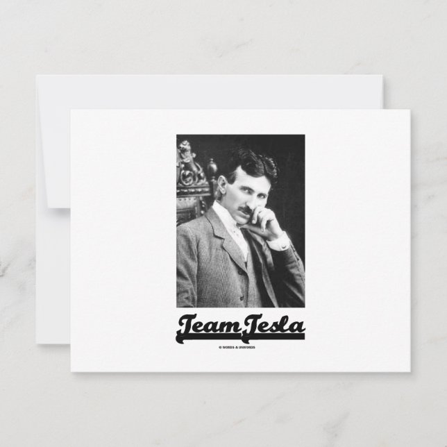 Equipe Tesla (Nikola Tesla) (Frente)