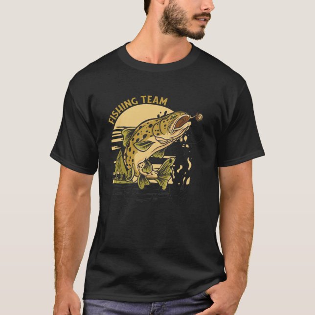 Equipes de Pesca Pullover Hoodie (Frente)