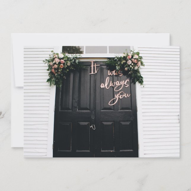 Era Sempre Seu Cartão De Saudação Simples (Frente)