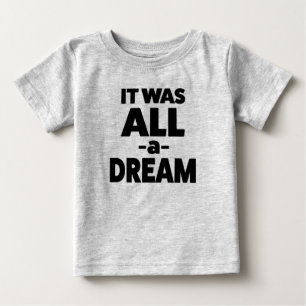 Era tudo uma camisa engraçada do bebê