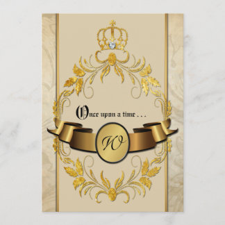 Era Uma Vez Um Convite de casamento De Fantasia De