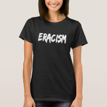 Eracismo Anti-Racismo Camisa Pró-Direito Civil Pop