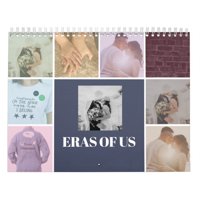 Eras inspirou calendário personalizado (Capa)