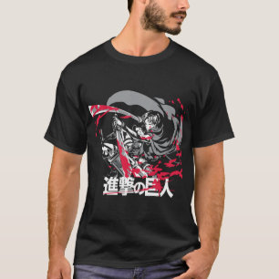 Eren com Camisa de Símbolo Hourglass