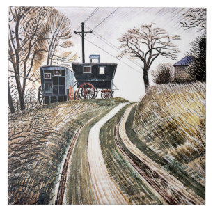 Eric Ravilious - Caravanas,