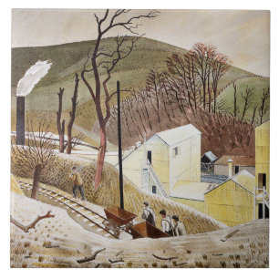 Eric Ravilious - Cement Works No 2