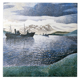 Eric Ravilious - Noruega, realismo mágico,