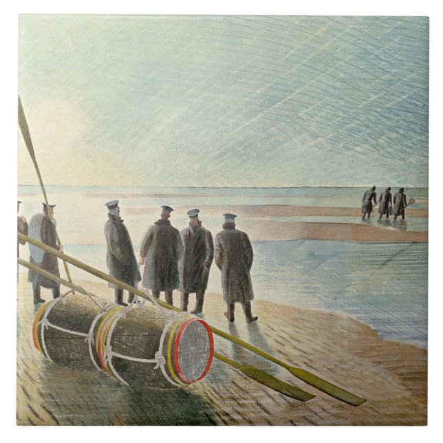 Eric Ravilious - Trabalho Perigoso em Baixa Oculta (Frente)
