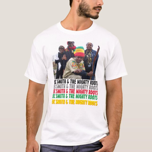 ERIC SMITH TOUR MERCH MERCH Camiseta Básica Mascul (Frente)