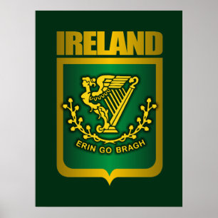 "Erin vai posters Dourados & impressões de Bragh"