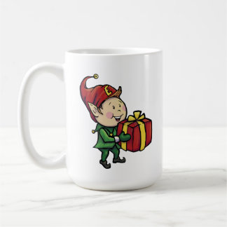 Ernie a caneca do Natal do duende