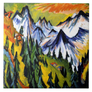 Ernst Kirchner - Berggipfel