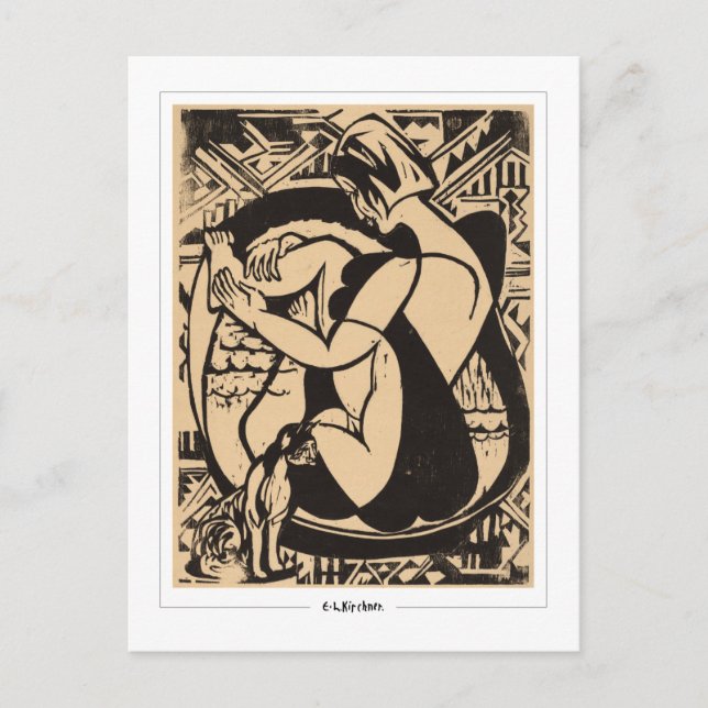 Ernst Ludwig Kirchner #203-2 - Cartão Postal de Ar (Frente)