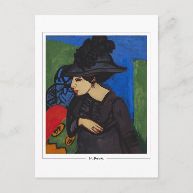 Ernst Ludwig Kirchner #247-2 - Cartão Postal de Ar (Frente)