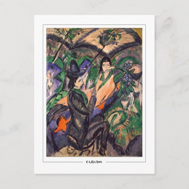 Ernst Ludwig Kirchner #315-2 - Cartão Postal de Ar (Frente)