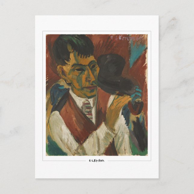 Ernst Ludwig Kirchner #320-2 - Cartão Postal de Ar (Frente)