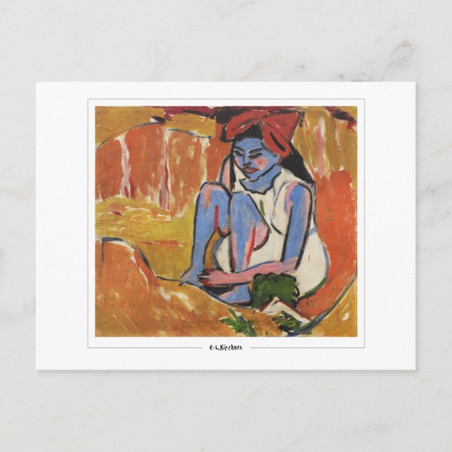 Ernst Ludwig Kirchner #32 - Cartão Postal de Arte (Frente)