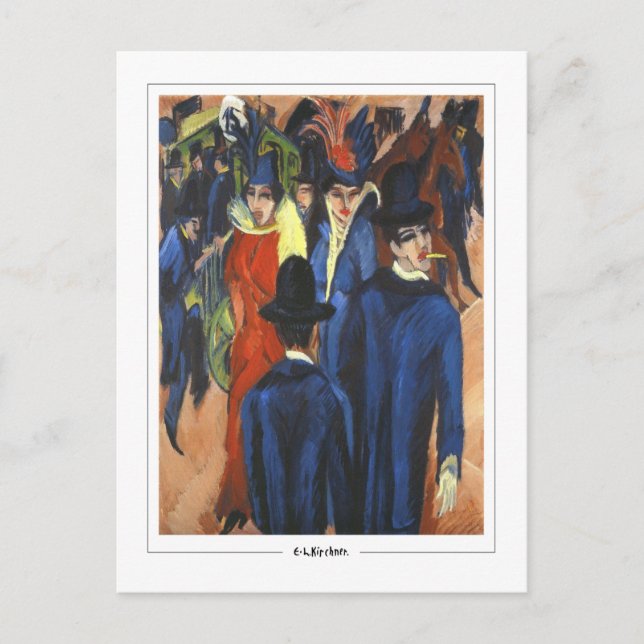 Ernst Ludwig Kirchner #436-2 - Cartão Postal de Ar (Frente)