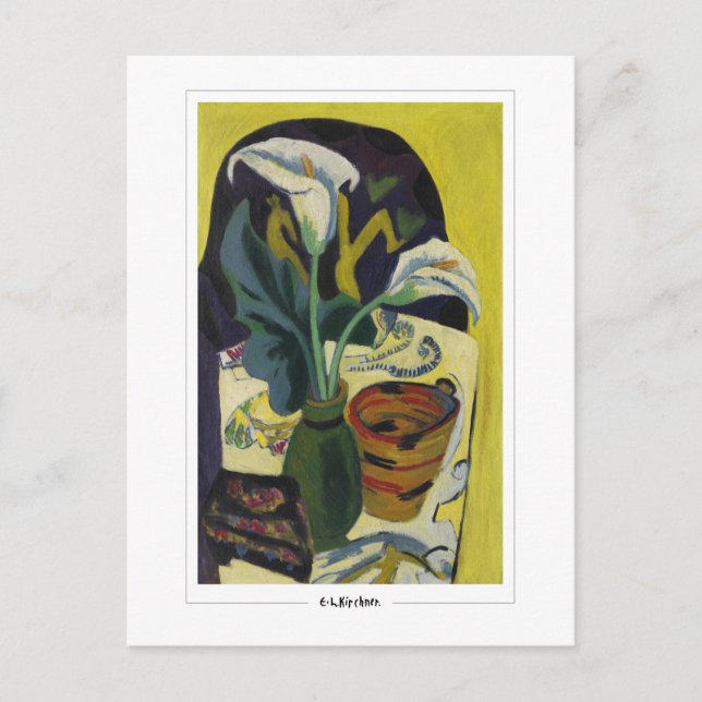Ernst Ludwig Kirchner #505-2 - Cartão postal de ar (Frente)