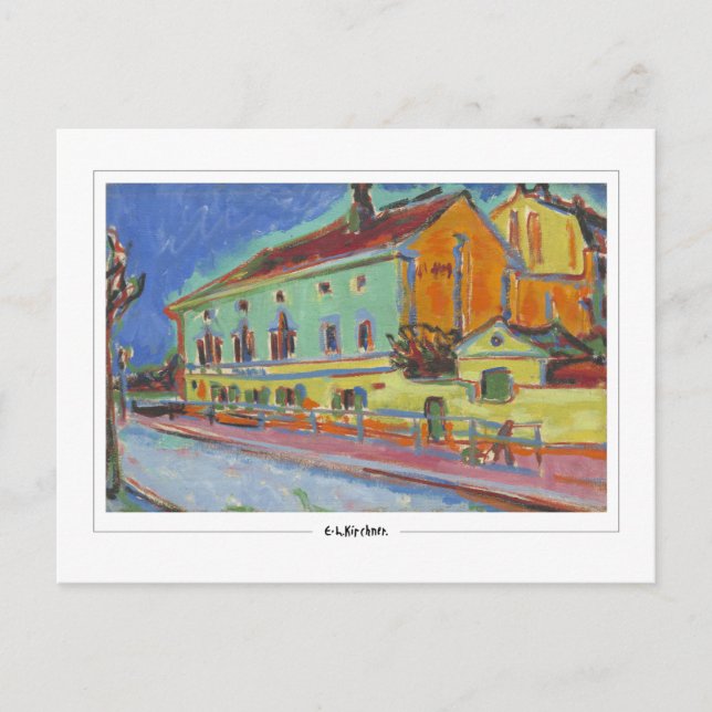 Ernst Ludwig Kirchner #640-2 - Cartão Postal de Ar (Frente)