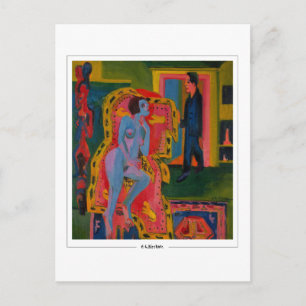 Ernst Ludwig Kirchner #8-2 - Cartão Postal de Arte