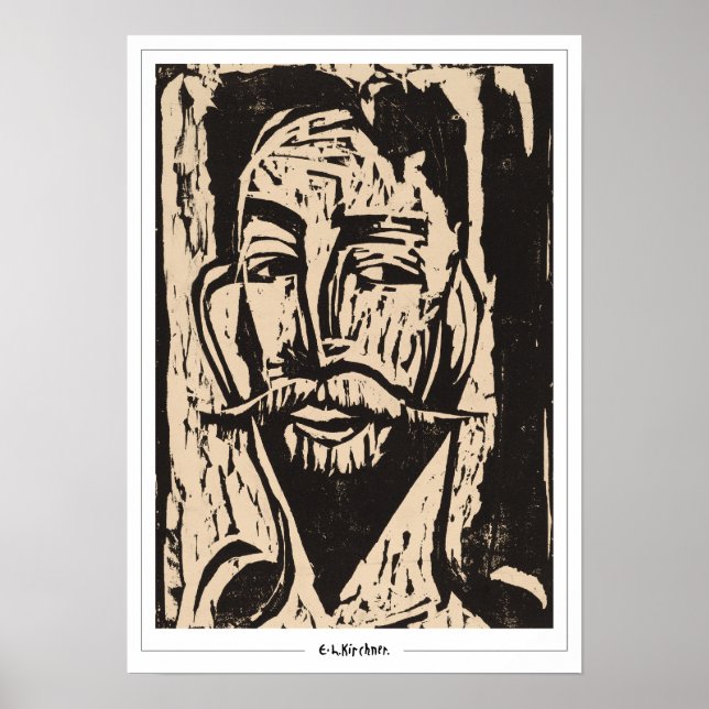 Ernst Ludwig Kirchner Zedign Art Poster #327 (Frente)
