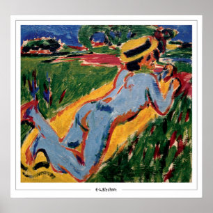 Ernst Ludwig Kirchner Zedign Art Poster nº 9