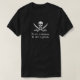 Errar é humano ao arr é a camisa do pirata (Frente do Design)