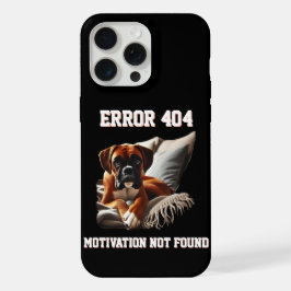 Erro 404 no Cachorro Boxer Motivação Não Encontrad