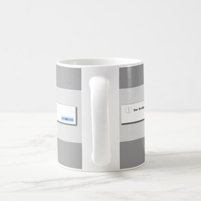 Erro: Fora da caneca de café da memória (Alça)