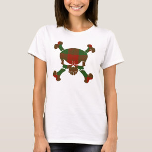 Erskine Tartan Skull Sem Camisa De Banner