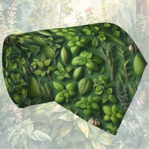 Ervas Frescas de Jardim Gravata de Cozinha para